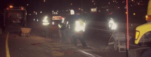 Work Zone Safety – Night Construction Work